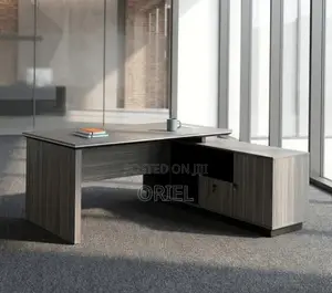 Executive 180CM Office Desk : Executive Table With Storage