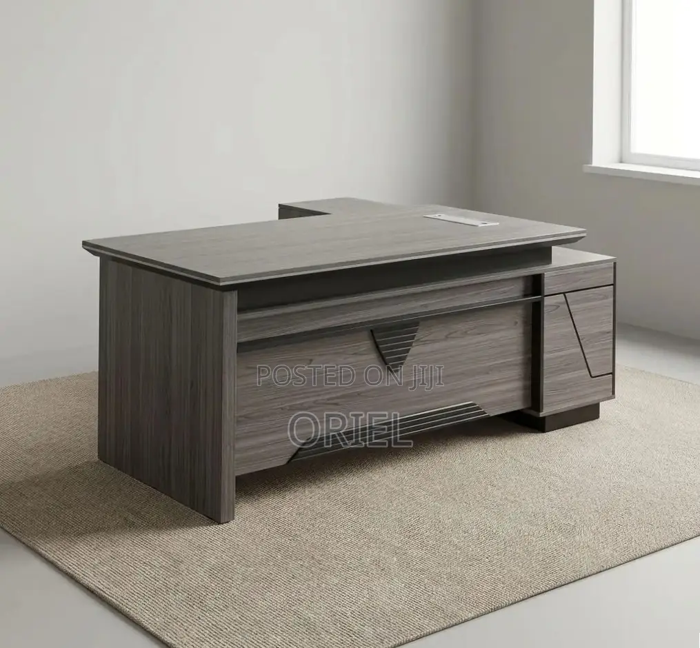 Executive 180CM Office Desk : Executive Table With Storage