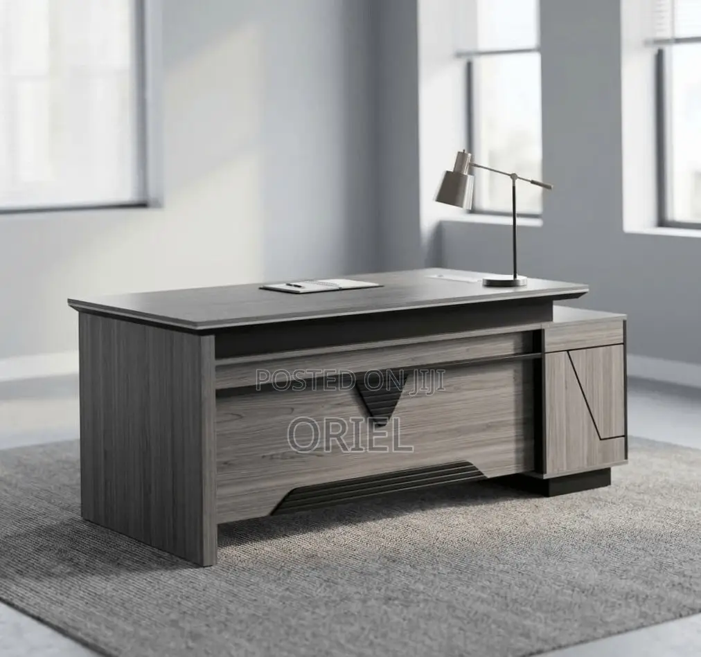 Executive 180CM Office Desk : Executive Table With Storage
