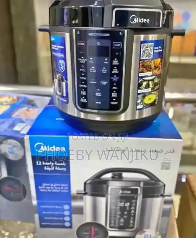 Midea 8L Stainless Electric Pressure Cooker