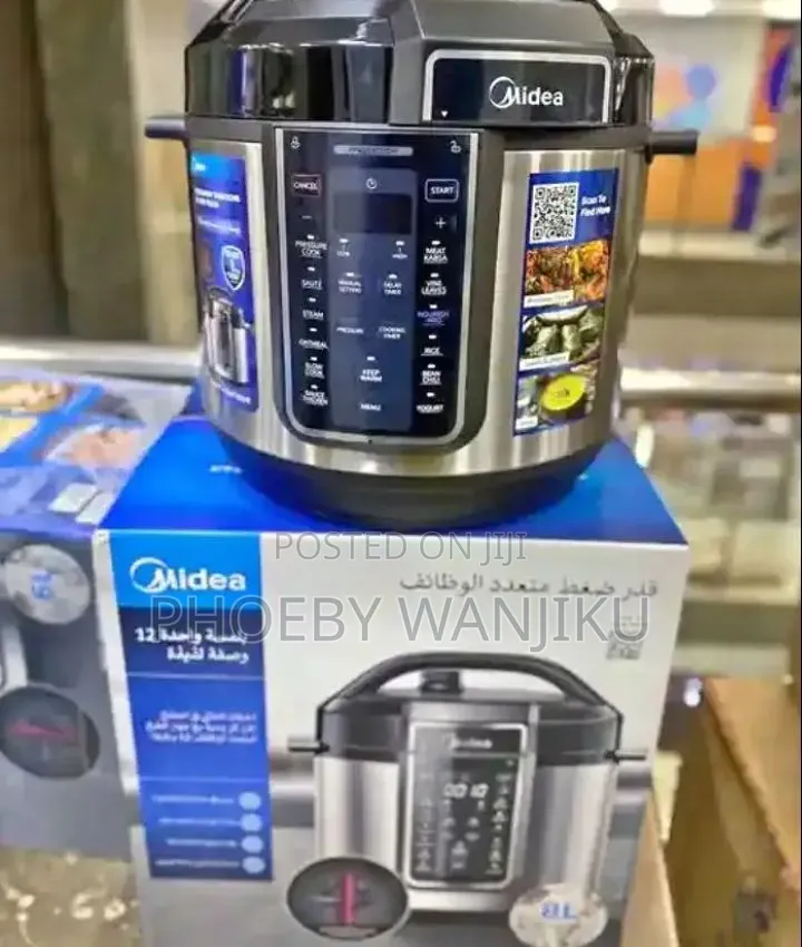 Midea 8L Stainless Electric Pressure Cooker