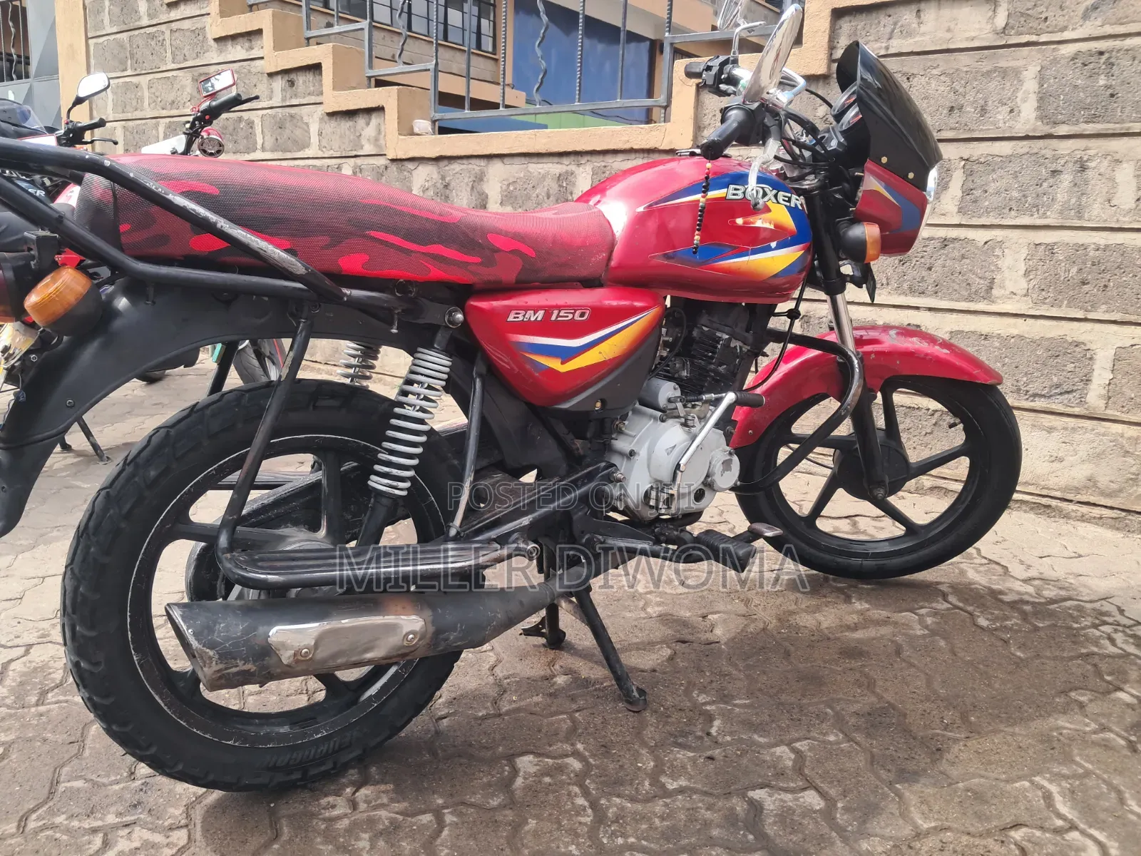 Bajaj Boxer 150 UG 2022 Red