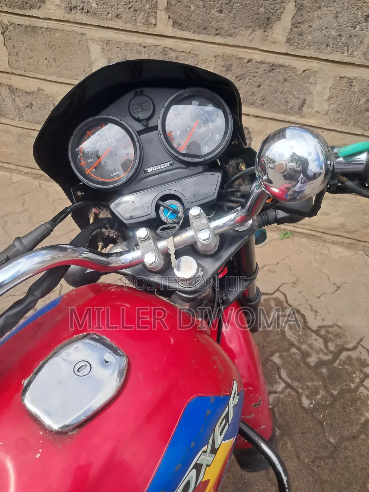 Bajaj Boxer 150 UG 2022 Red