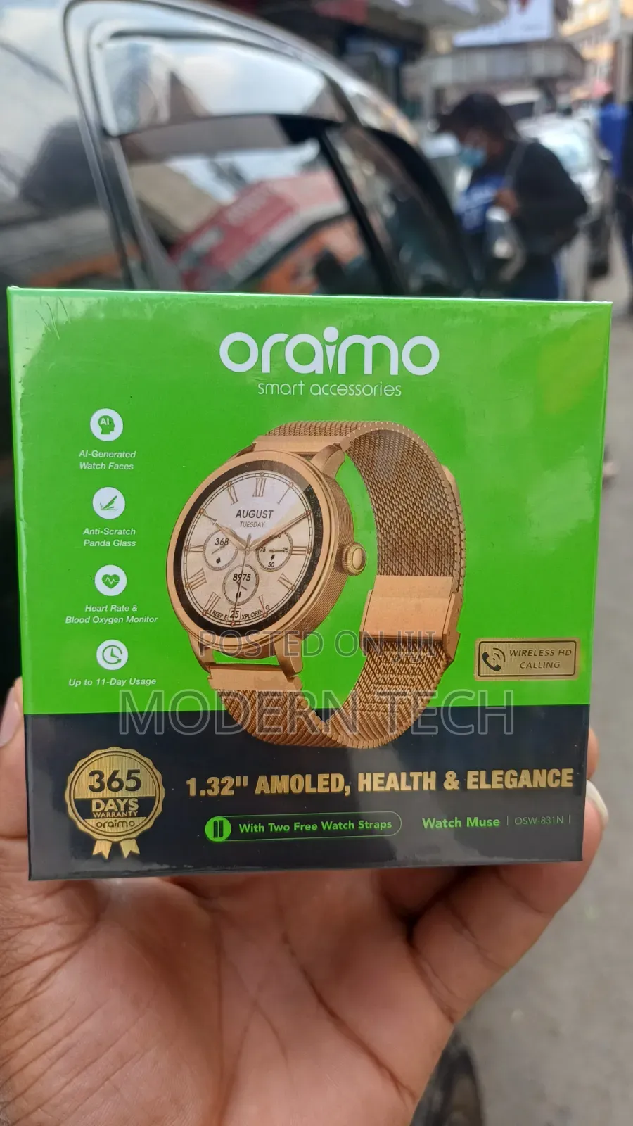 Oraimo Watch Muse