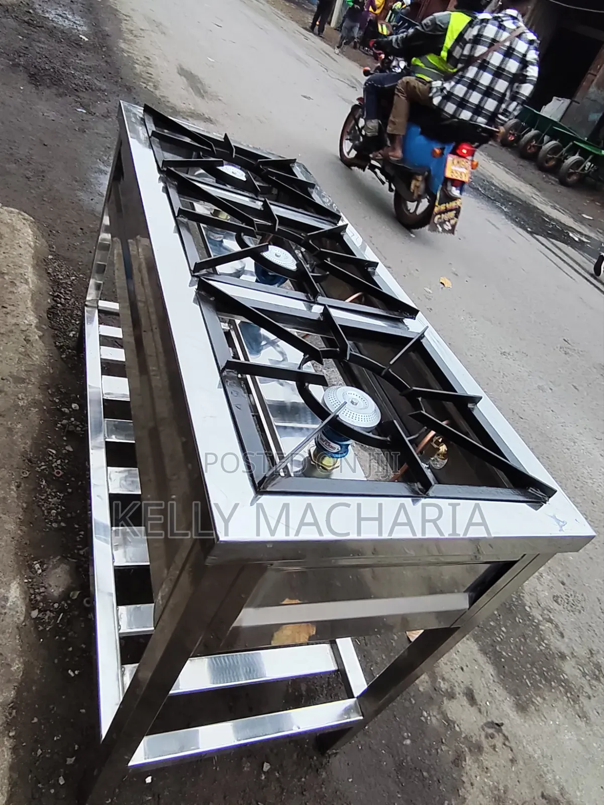 High Pressure Cooker Stainless Steel Three Burner