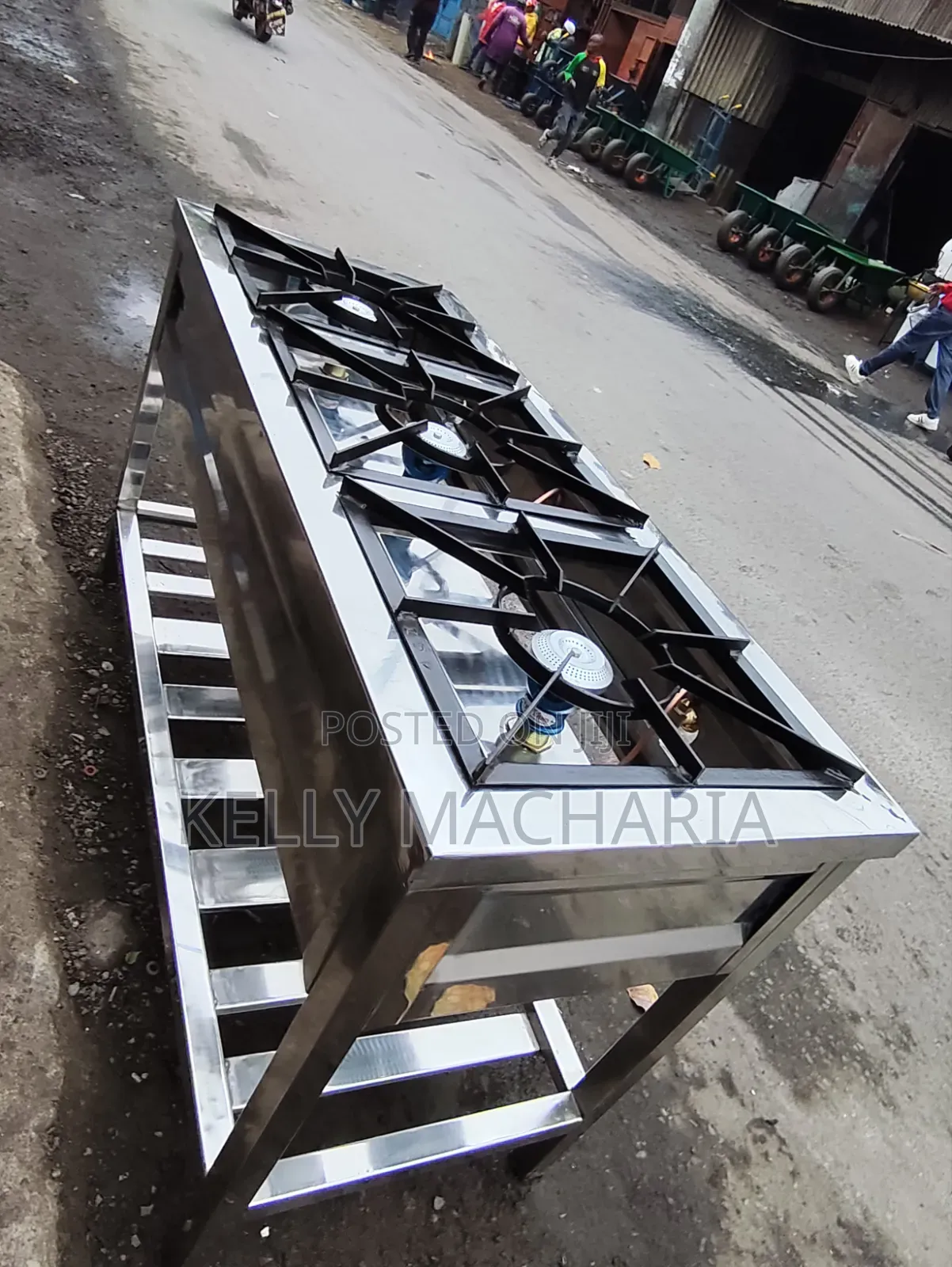High Pressure Cooker Stainless Steel Three Burner