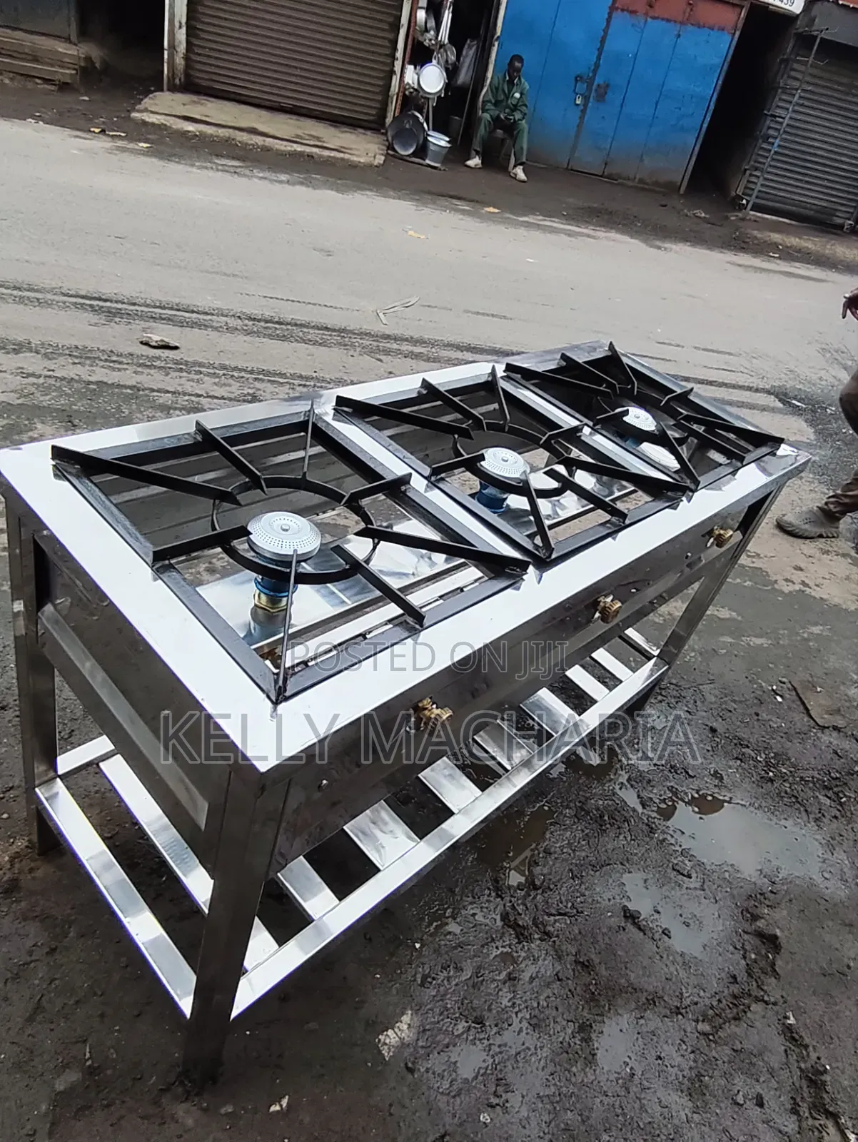 High Pressure Cooker Stainless Steel Three Burner