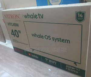 Vitron 40 Inches Smart Whale Os System Frameless TV With Bluetooth
