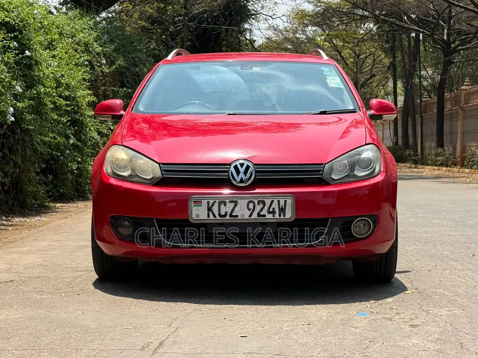 Volkswagen Golf 2013 Red
