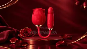 2 in 1 Rose Vibrator