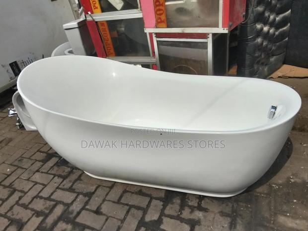 Freestanding Modern Egg Shaped Executive Bathtub