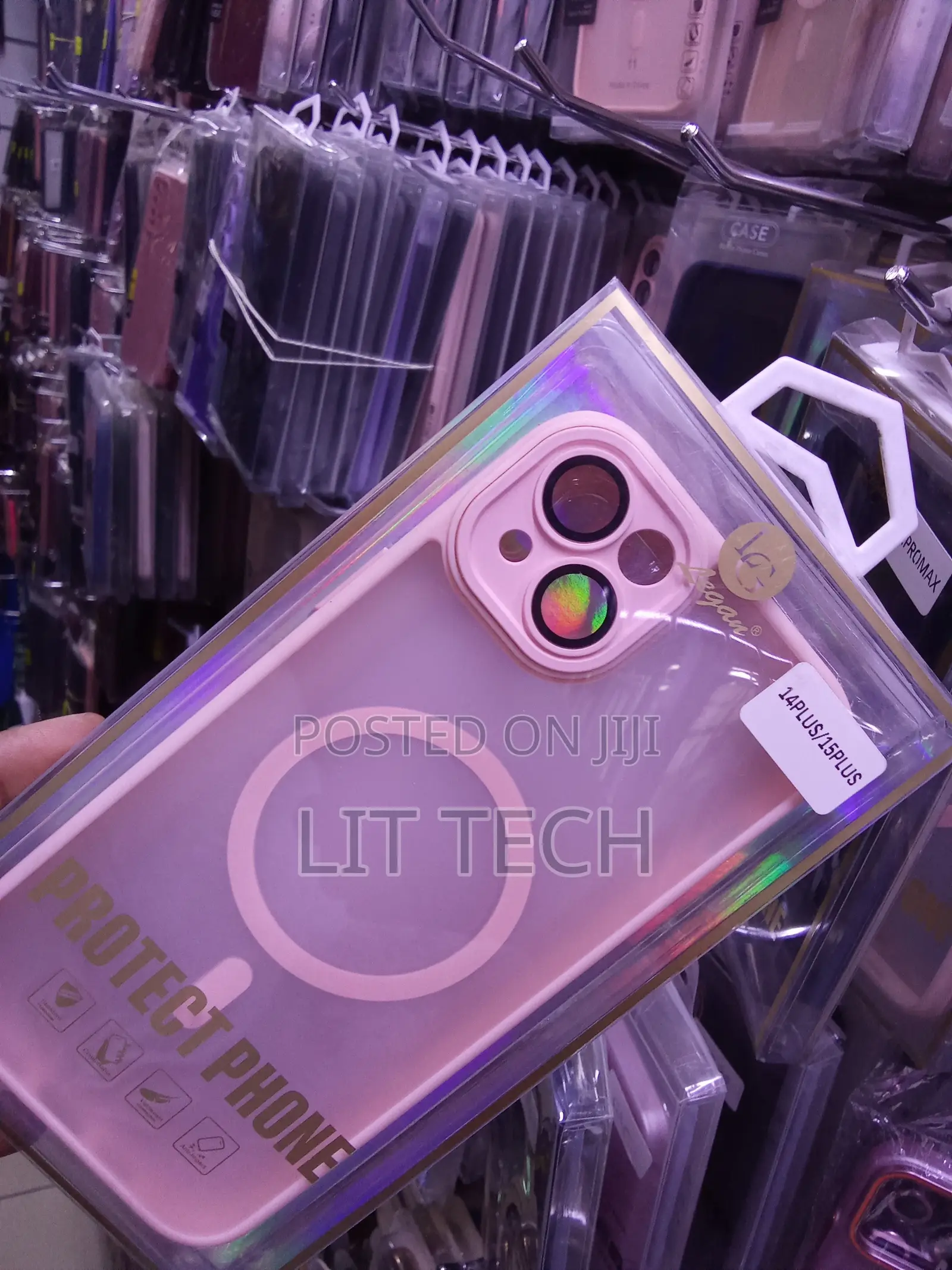 Translucent MagSafe Case to Share a Fit for iPhone 14+ iPhone 15+