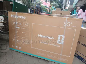 Hisense 55-Inches 55A6 Smart Frameless Ultra HD TV With Vidaa TV
