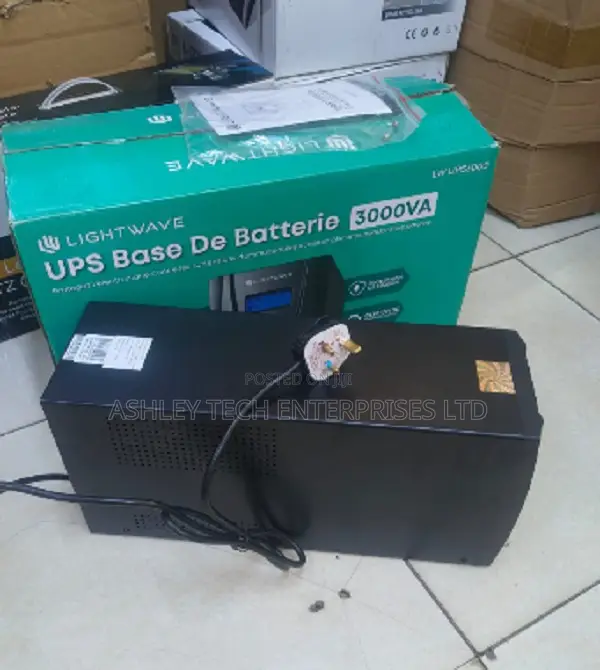 Lightwave 3000VA UPS – Powerful Backup Voltage Protection