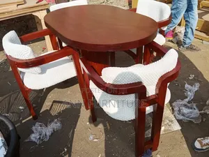 Dinning Table 4seater Brown Cups Chairs