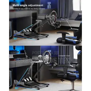 PXN-A10 Heavy-Duty Foldable Gaming Racing Wheel Stand