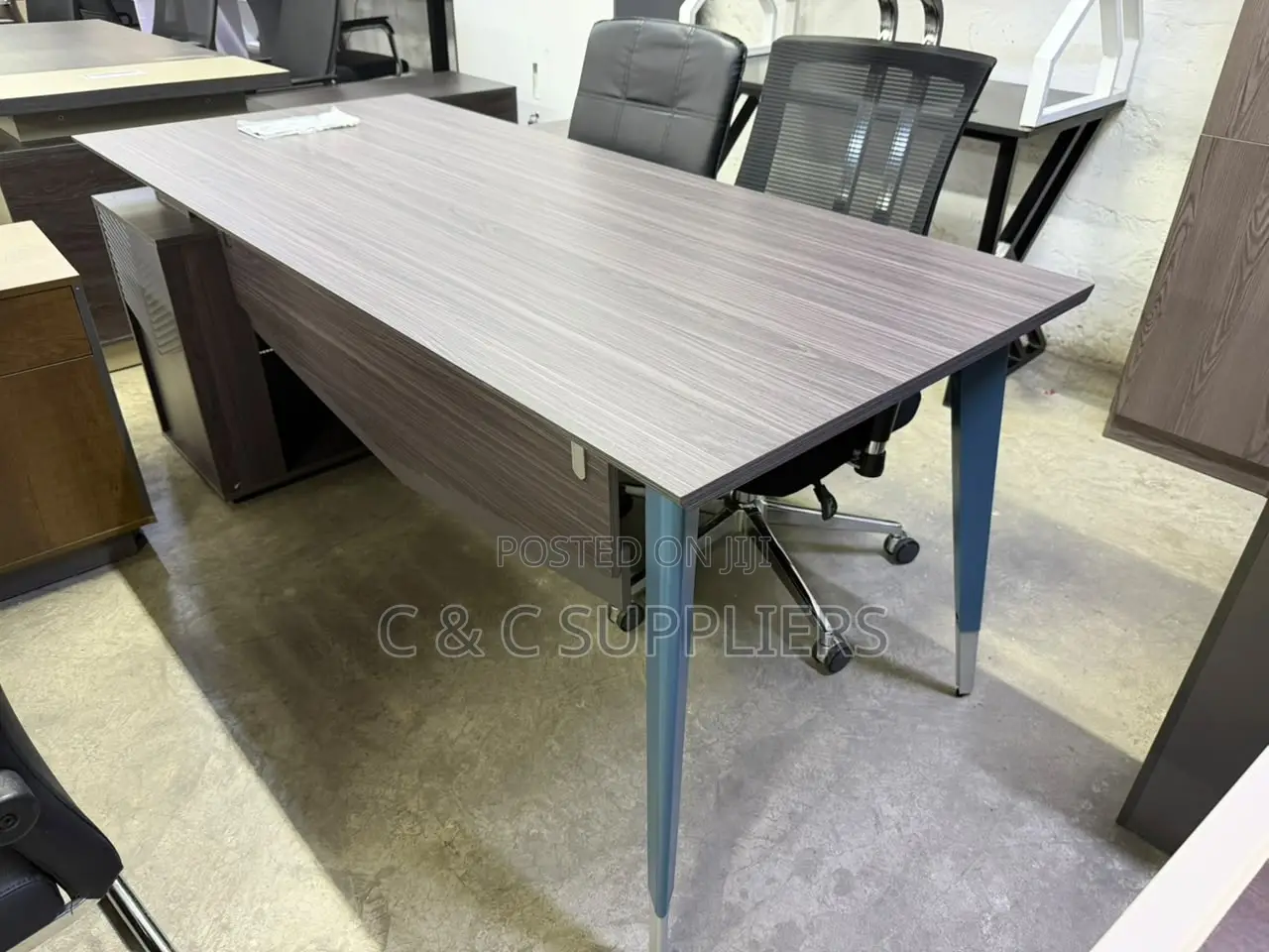 Modern Executive Brown Wooden Table-1.8m
