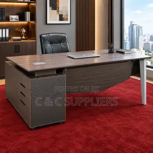Modern Executive Brown Wooden Table-1.8m