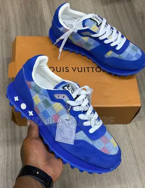 Louis Vuitton Run 55 Damier Suede Runner