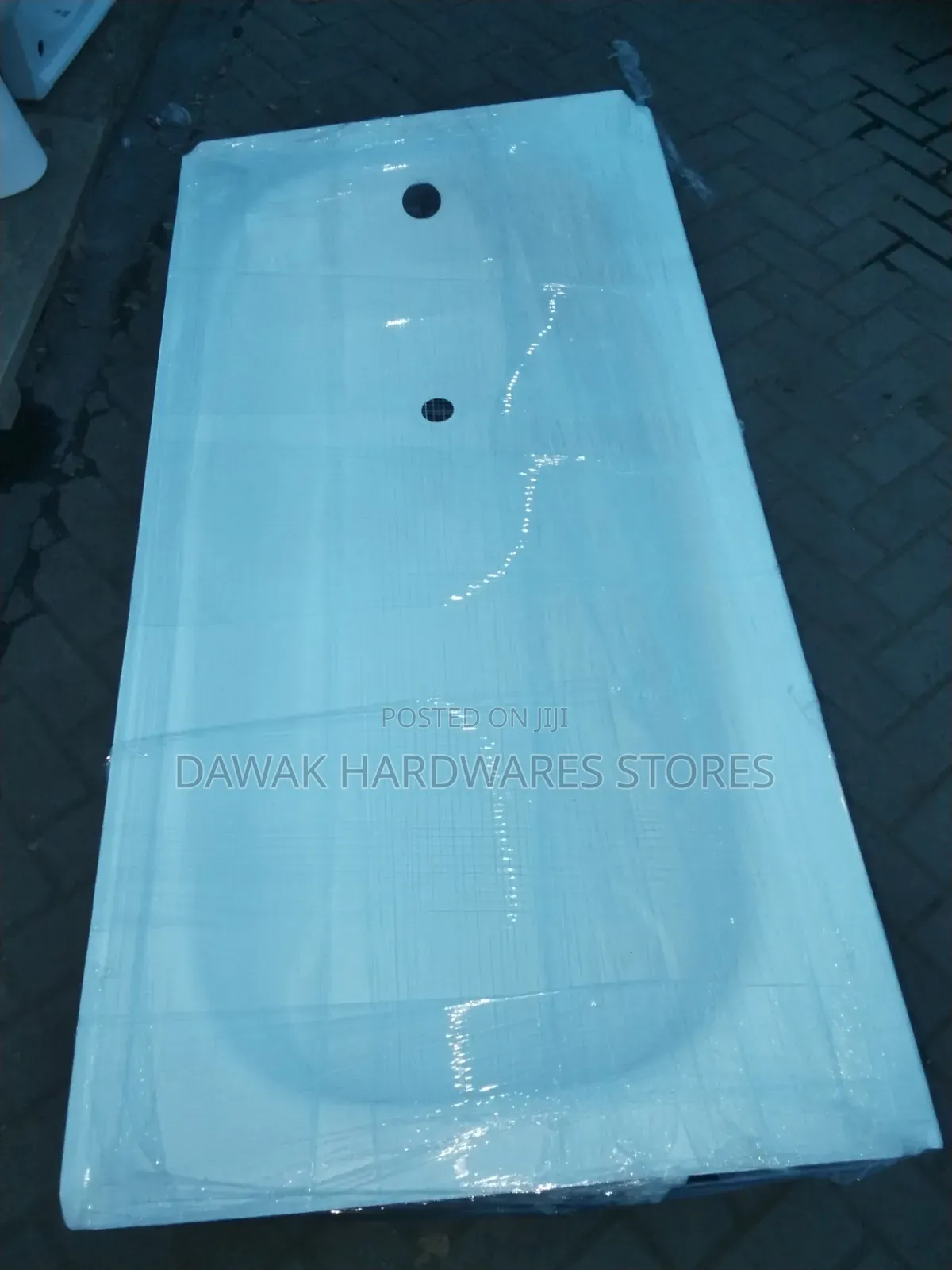 Steel Rectangular Built-in Bathtub