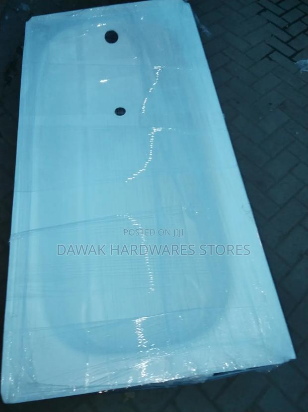 Steel Rectangular Built-in Bathtub - thumbnail 5