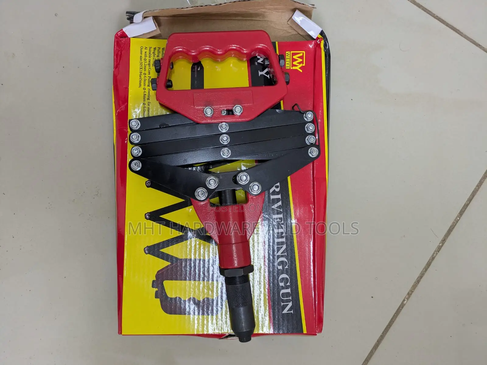 Folding Rivet Gun