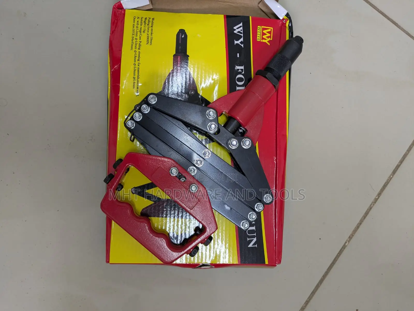 Folding Rivet Gun