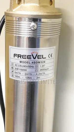 Freevel 2HP Submersible Pump 160M Head Heavy Duty
