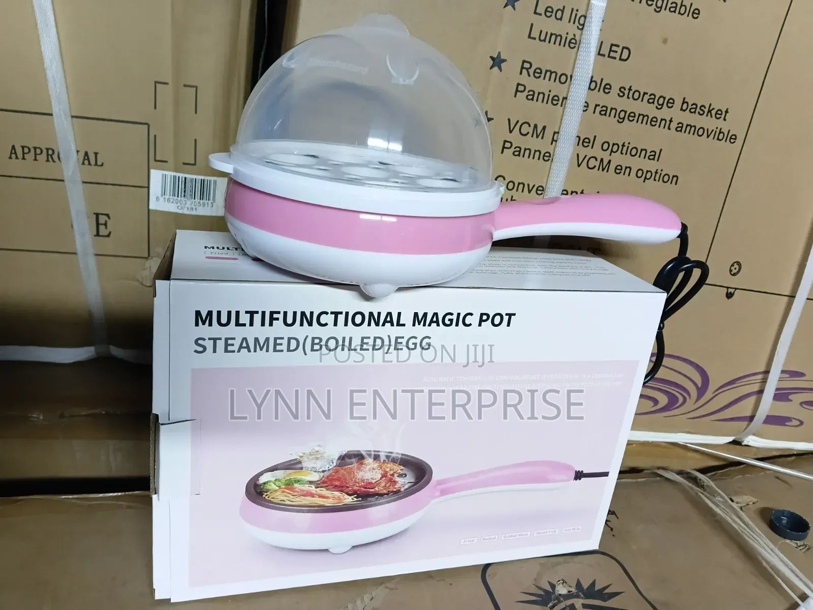 Egg Boiler Double With Handle