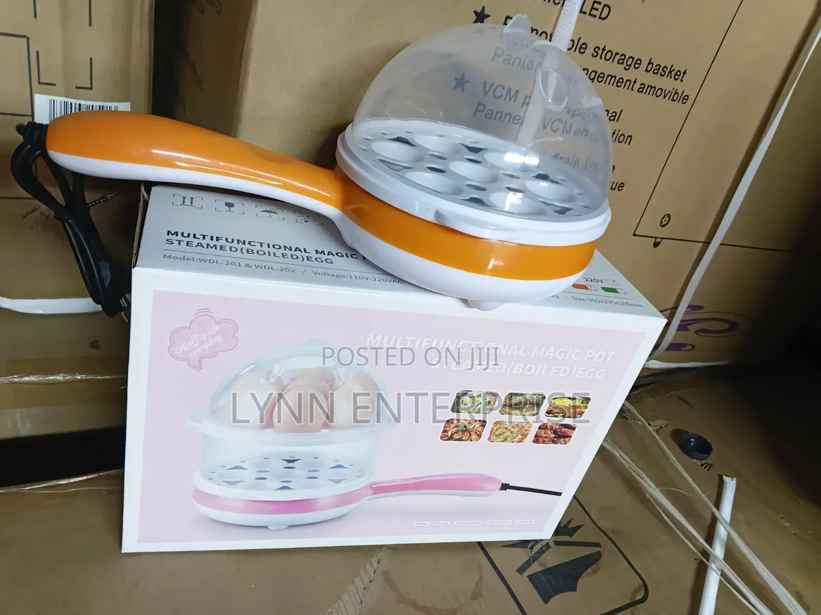 Egg Boiler Single With Handle