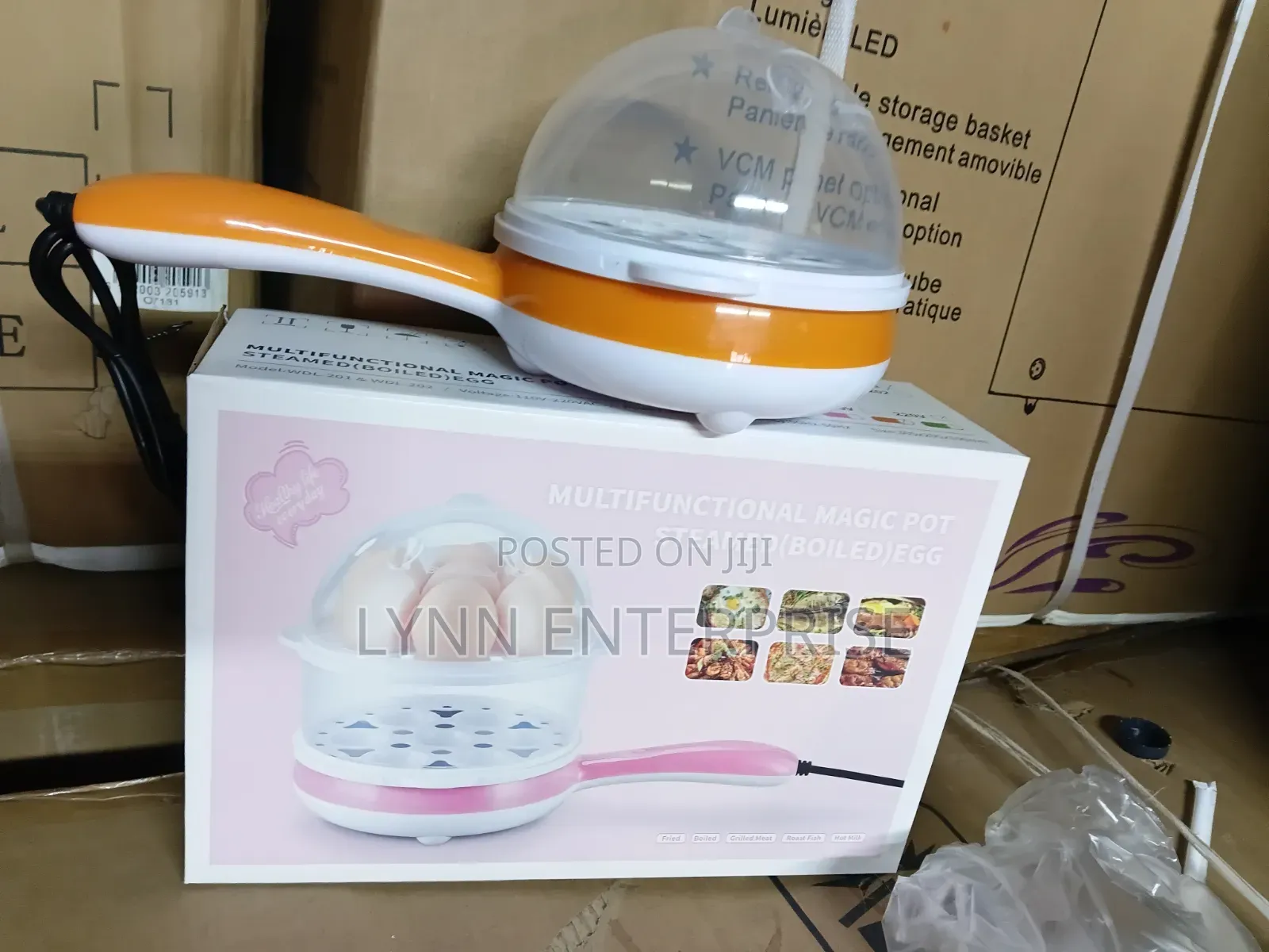 Egg Boiler Single With Handle