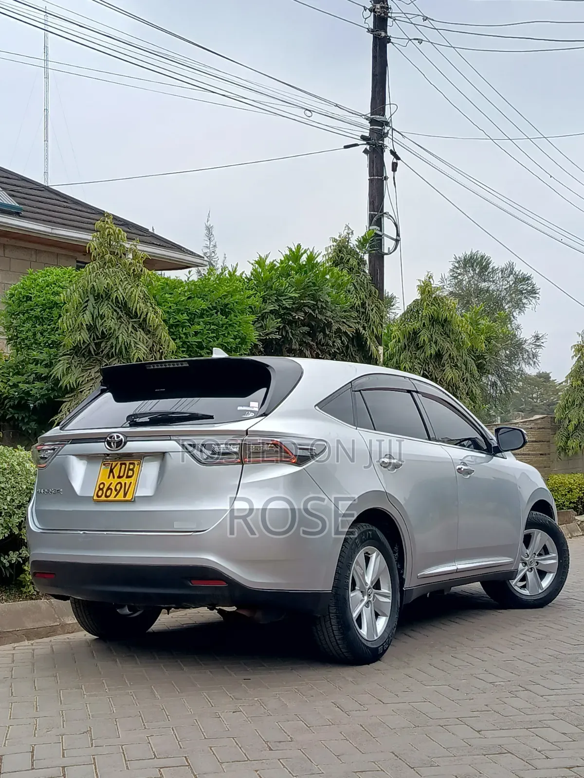 Toyota Harrier 2014 Silver
