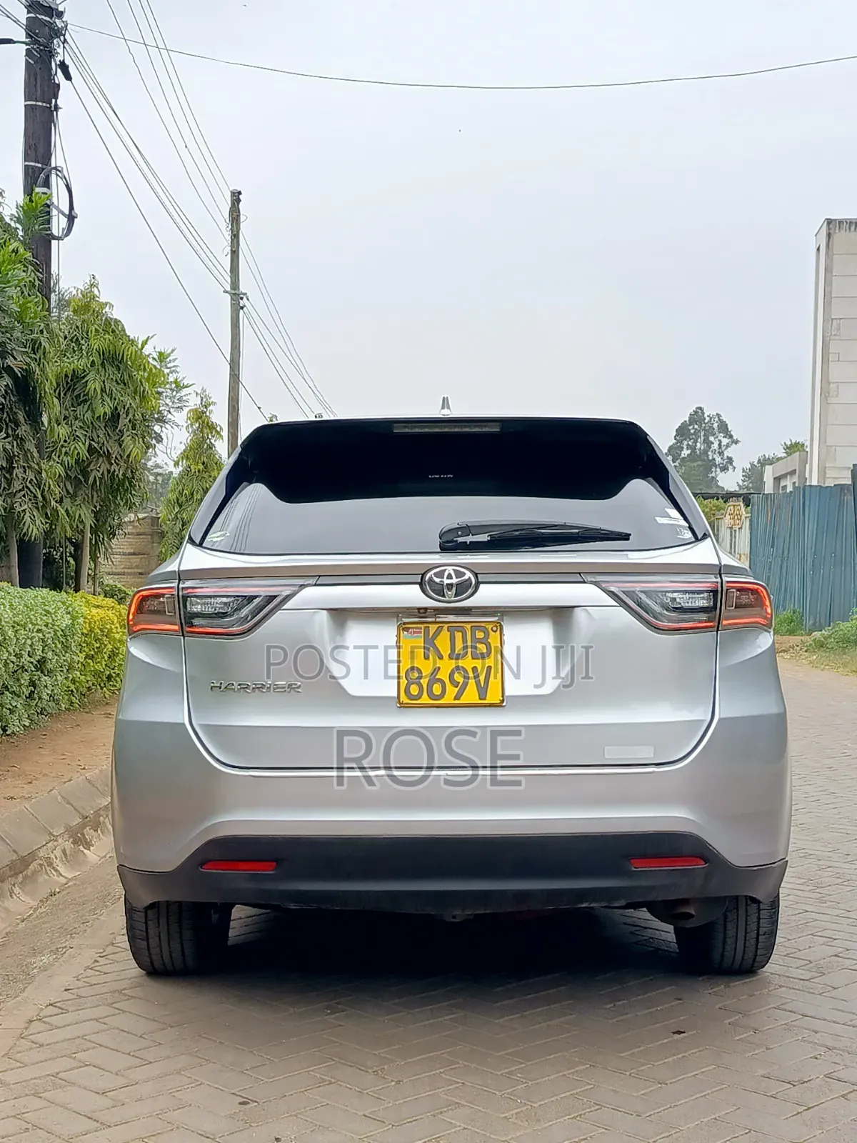 Toyota Harrier 2014 Silver