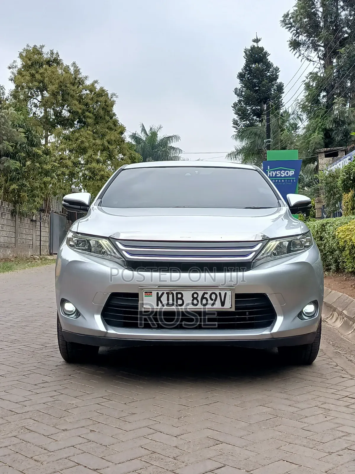 Toyota Harrier 2014 Silver