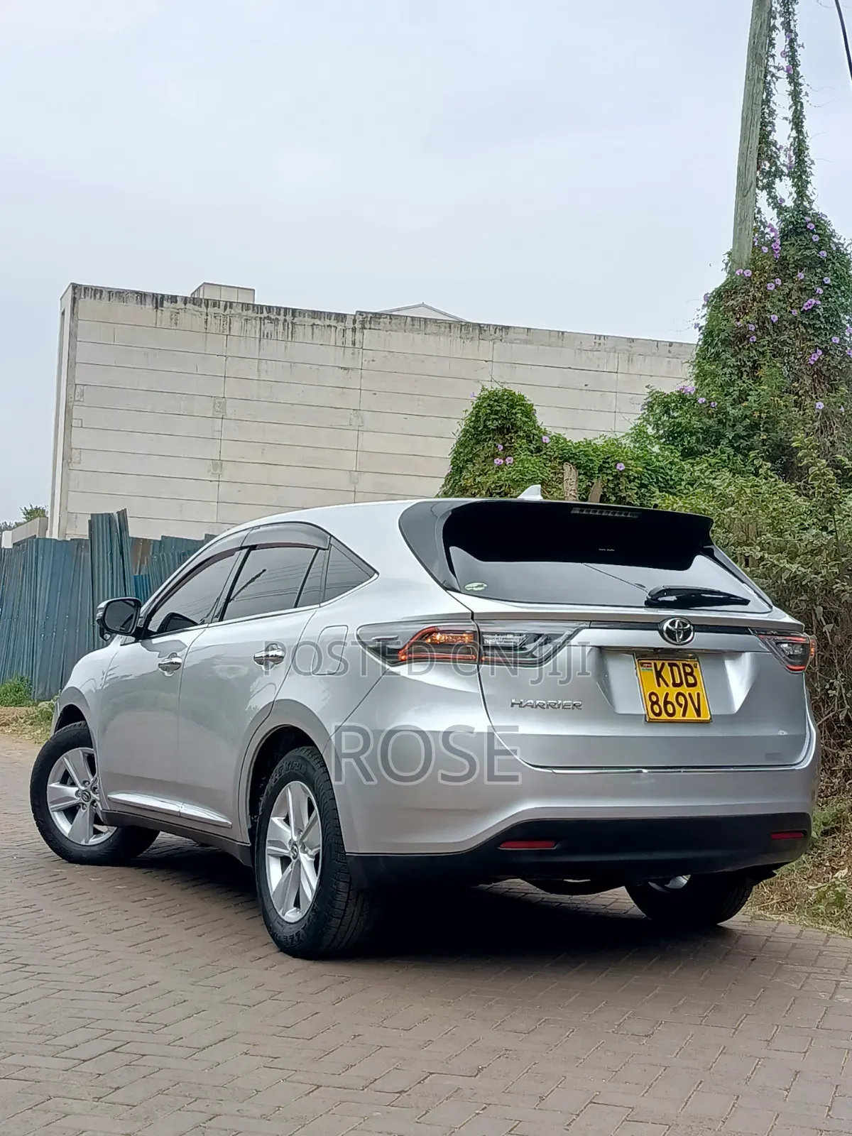 Toyota Harrier 2014 Silver