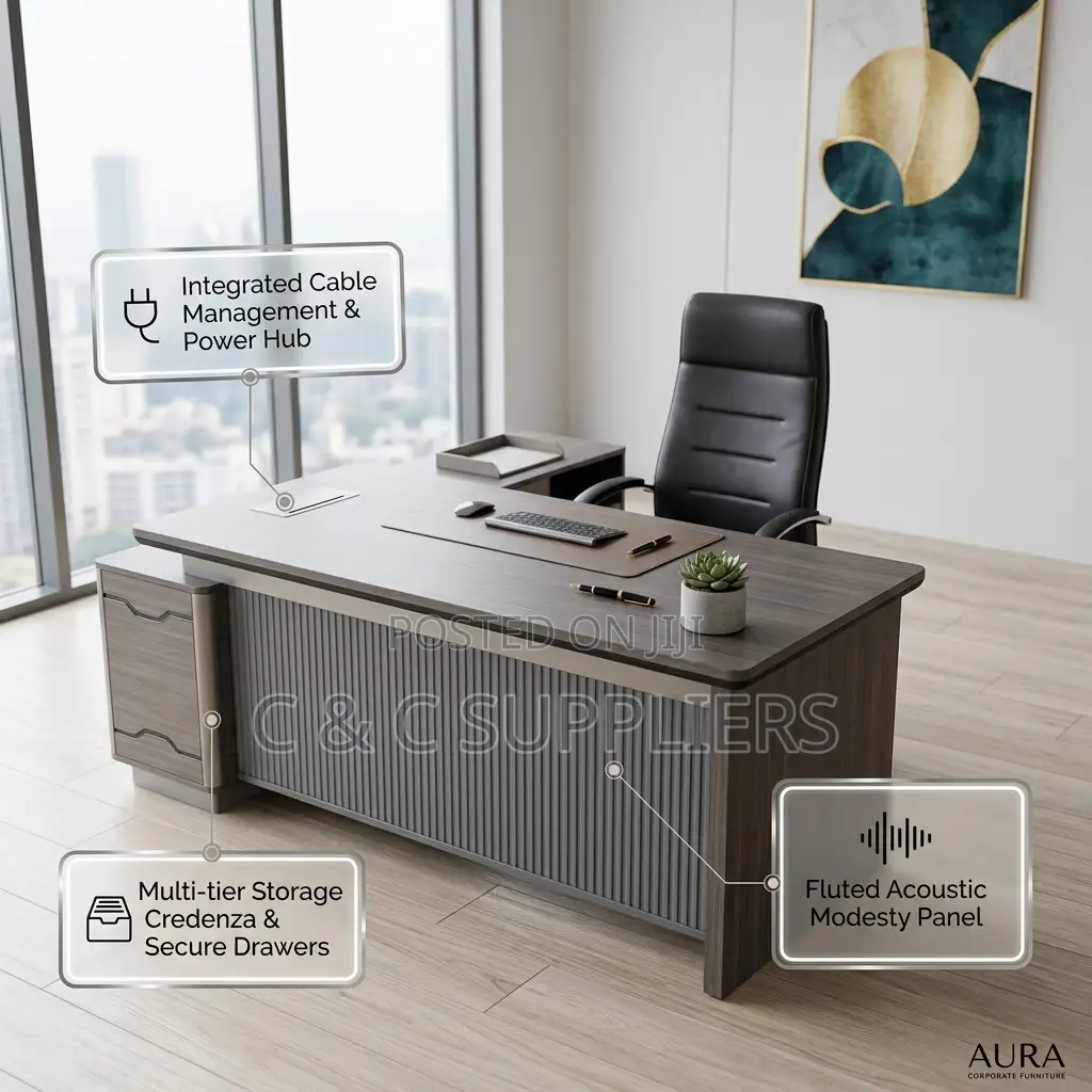 Imported L-Shaped Table-160cm