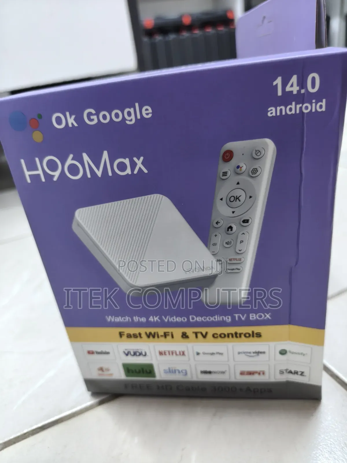 Smart Home TV Box 2GB RAM 16GB for Home Entertainment