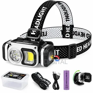 2 in 1 Motion Sensor Rechargeable Headlamp