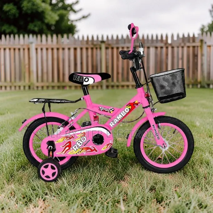 Low-Maintenance Long-Lasting 2-4 Yrs 12 Inch Size 12 Kids Bike Bicycle