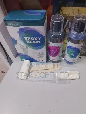 Bangningsi High-Gloss Epoxy Resin Kit (16 Fl. Oz / 427ml)