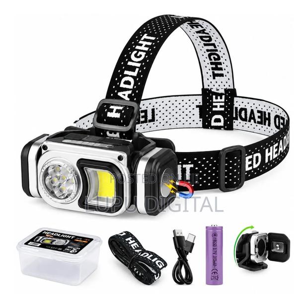 2 in 1 Motion Sensor Rechargeable Headlamp - thumbnail 2