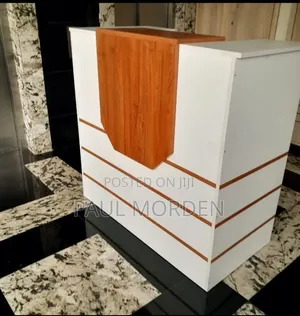 1.2m Office Reception Table With Storage