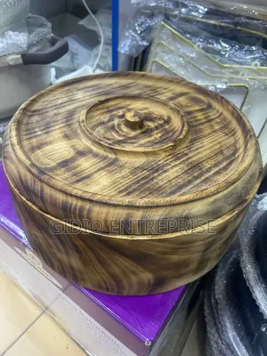 Wooden Chapati Dish