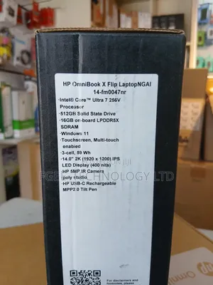 New Laptop HP OmniBook X Flip 14" 16GB Intel Core Ultra 7 SSD 512GB