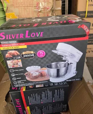 Silver Love Model CX-6081 Tabletop Electric Stand Mixer