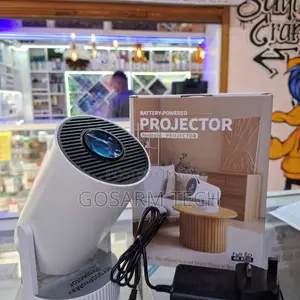 HY300 Pro Mini Projector With Android13 and Internal Battery