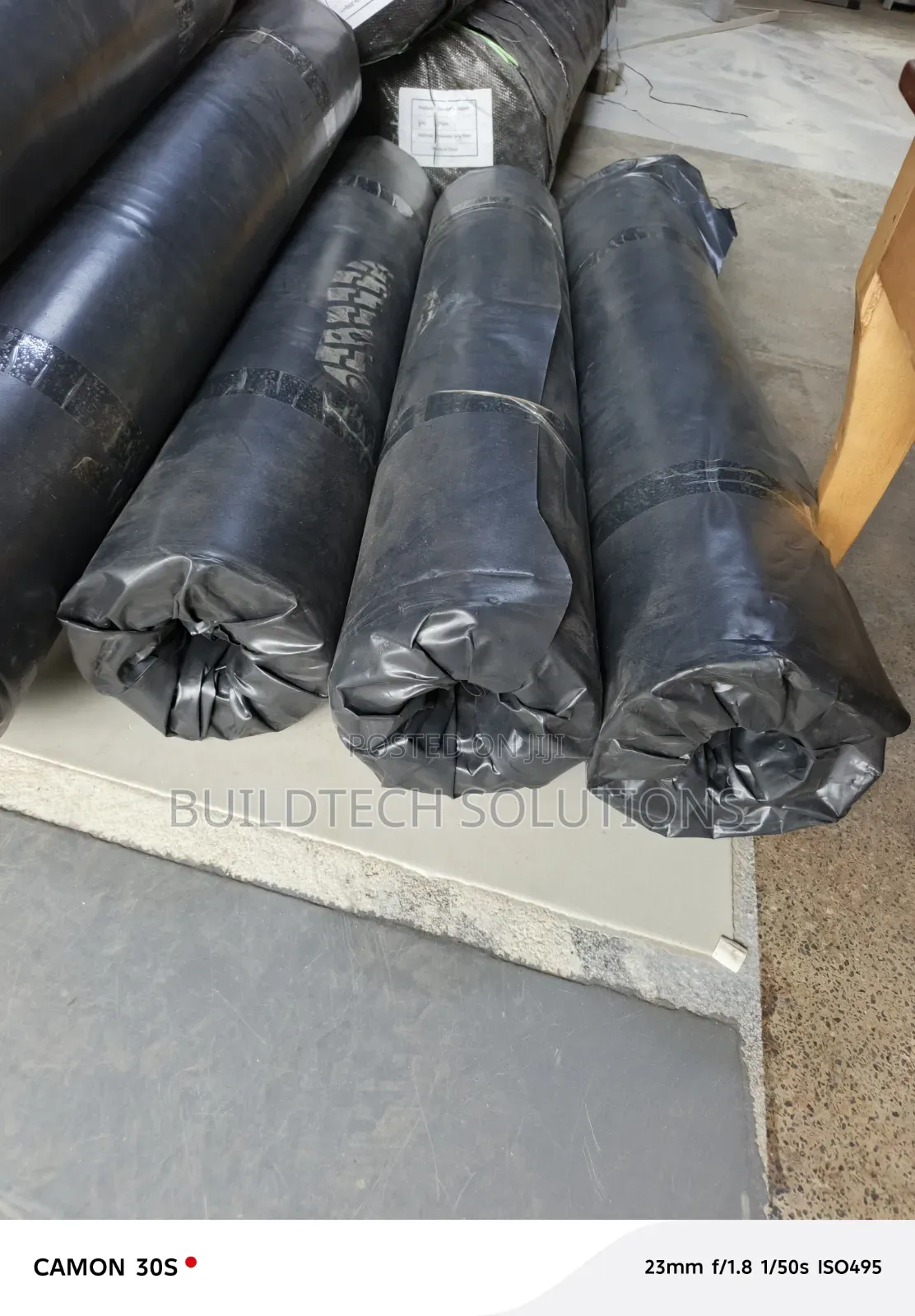 Black Polythene DPM for Dump Proofing