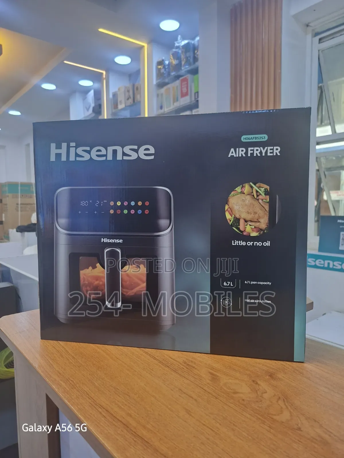 Hisense H06AFBS2S3 6.7L Air Fryer