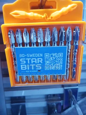 As Sweden Star Bits Screwdriver Bit Set 10pc.