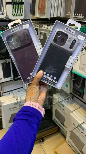 AeroFlex Aluminum and Leather Mobile Phone Cases iPhone 18 Pro Max.